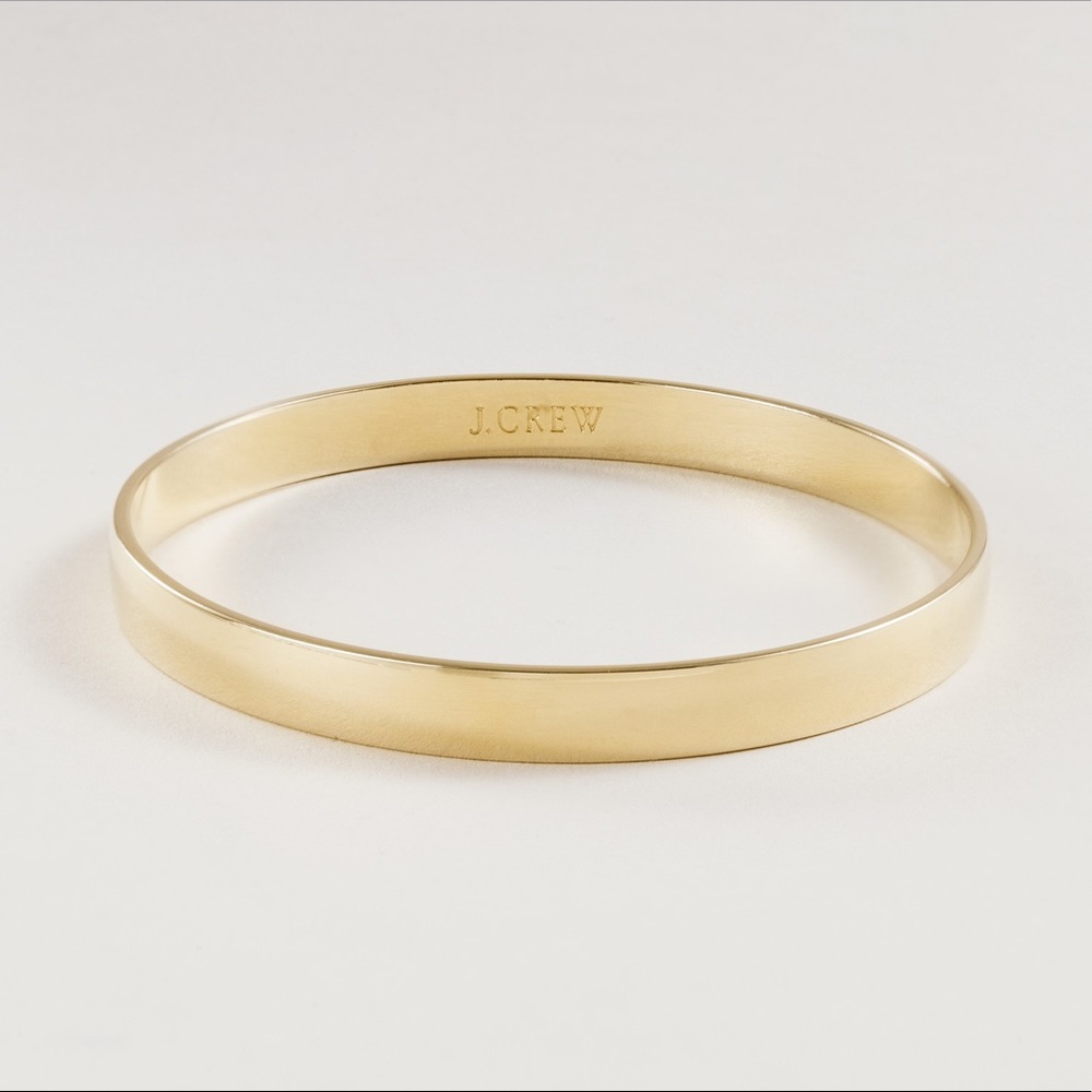 J.Crew Gold Bangle Bracelet